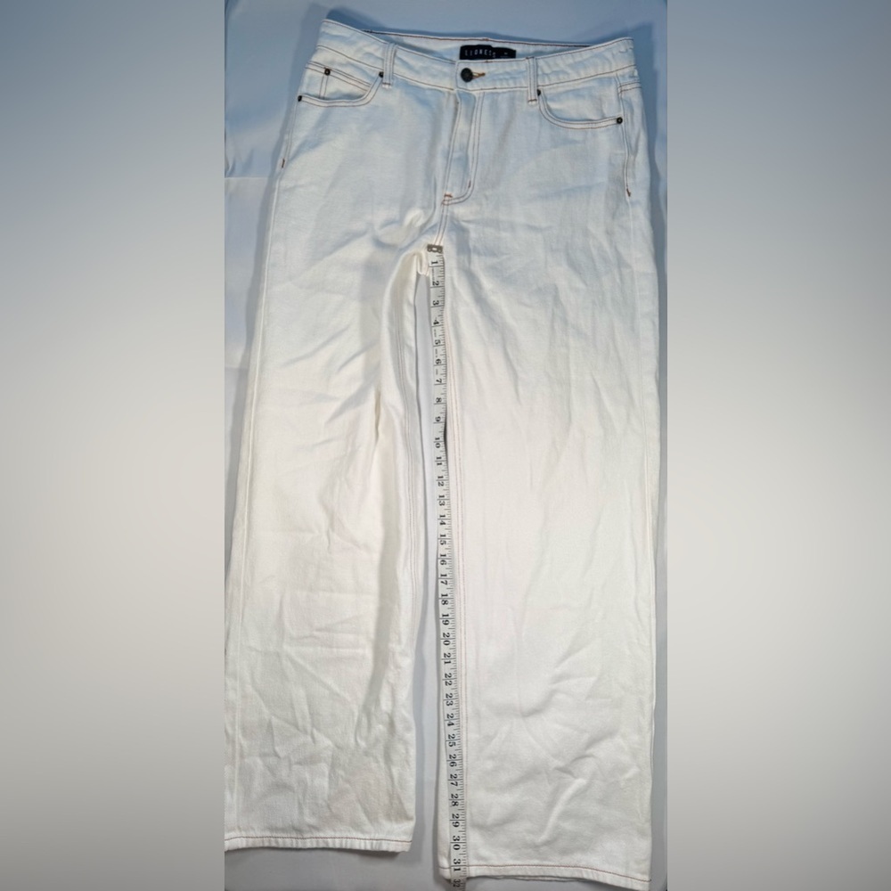 Lioness White Flare & Wide Leg Jeans